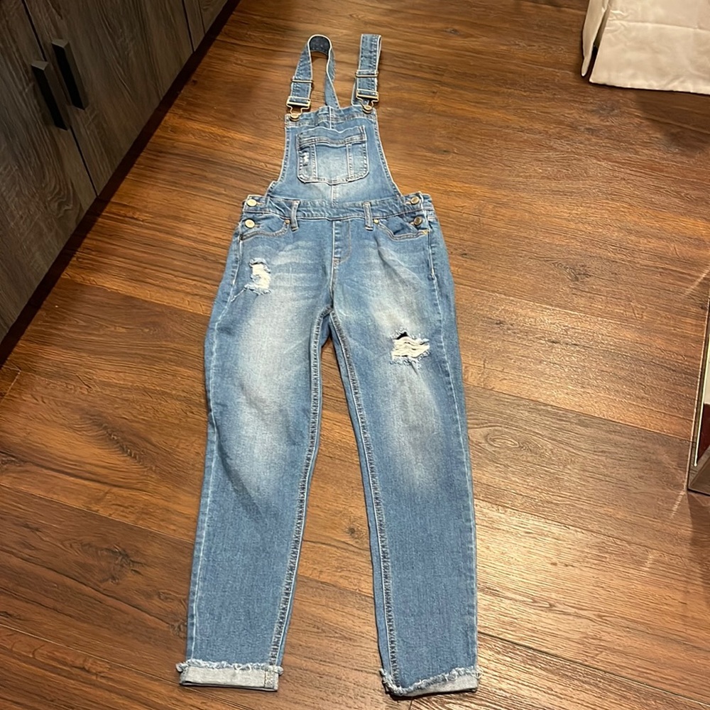 Cred NY Denim Jean Overall, adjustable straps and relax fit. - Picture 2 of 7